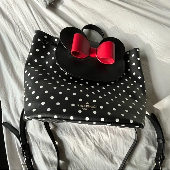 Kate Spade x Minne Mouse Disney backpack like new